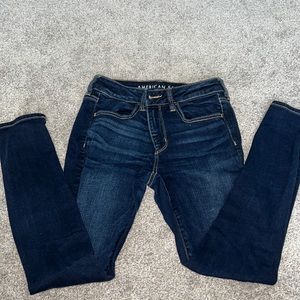 American eagle next level stretch skinny jeans. 6 short
